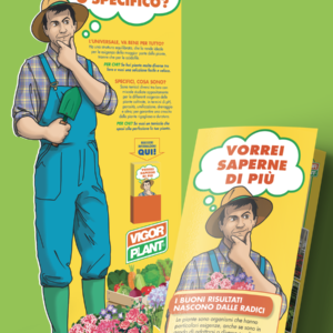 Totem e brochure di Vigorplant